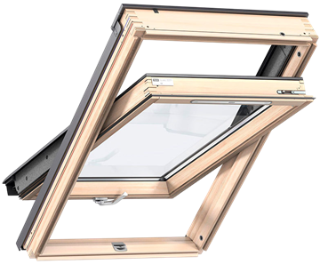 Окно мансардное VELUX 55х98 GZL 1051В 1 камера, вентклапан, ручка снизу 2117