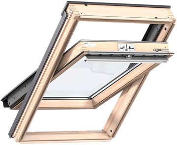 Окно мансардное VELUX 78х140 GZL 1051 1 камера, вентклапан, ручка сверху 2122