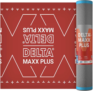 DELTA-MAXX PLUS Диффузионная мембрана для кровли и фасада  Дельта Макс Плюс 1661